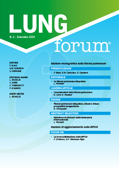 LUNG FORUM N. 2 – Settembre 2014