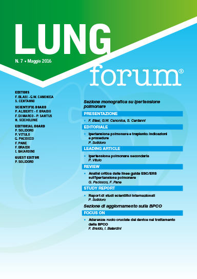 LUNG FORUM N. 7 – Maggio 2016