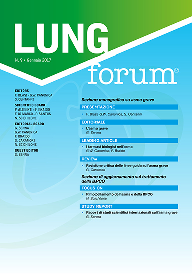 LUNG FORUM N. 9 – Gennaio 2017