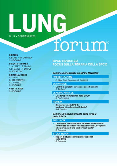 LUNG FORUM. N. 17 - Gennaio 2020