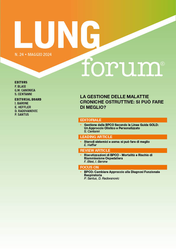 LUNG FORUM N. 24 - Maggio 2024